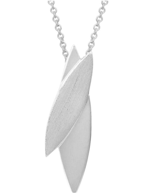 Montana Silversmiths Layered Leaf Necklace