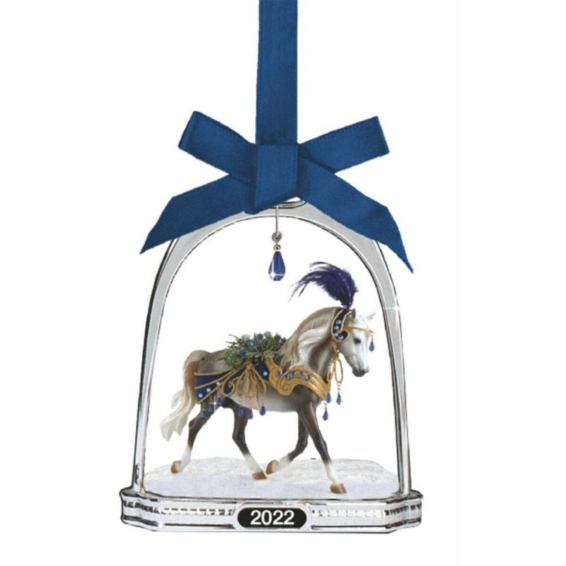 Holiday Breyer Snowbird 2022 Stirrup Ornament