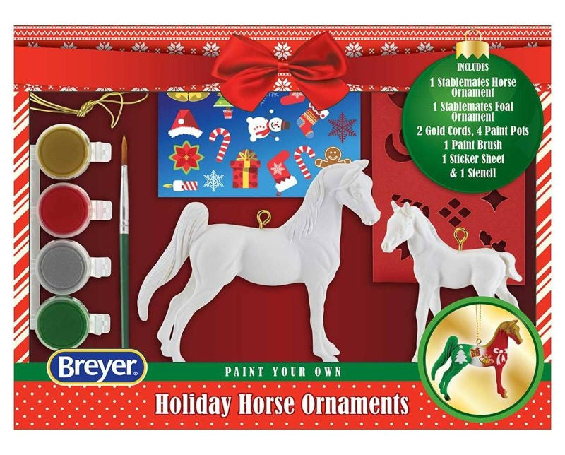 Holiday Breyer Paint Your Own Ornaments Craft Kit