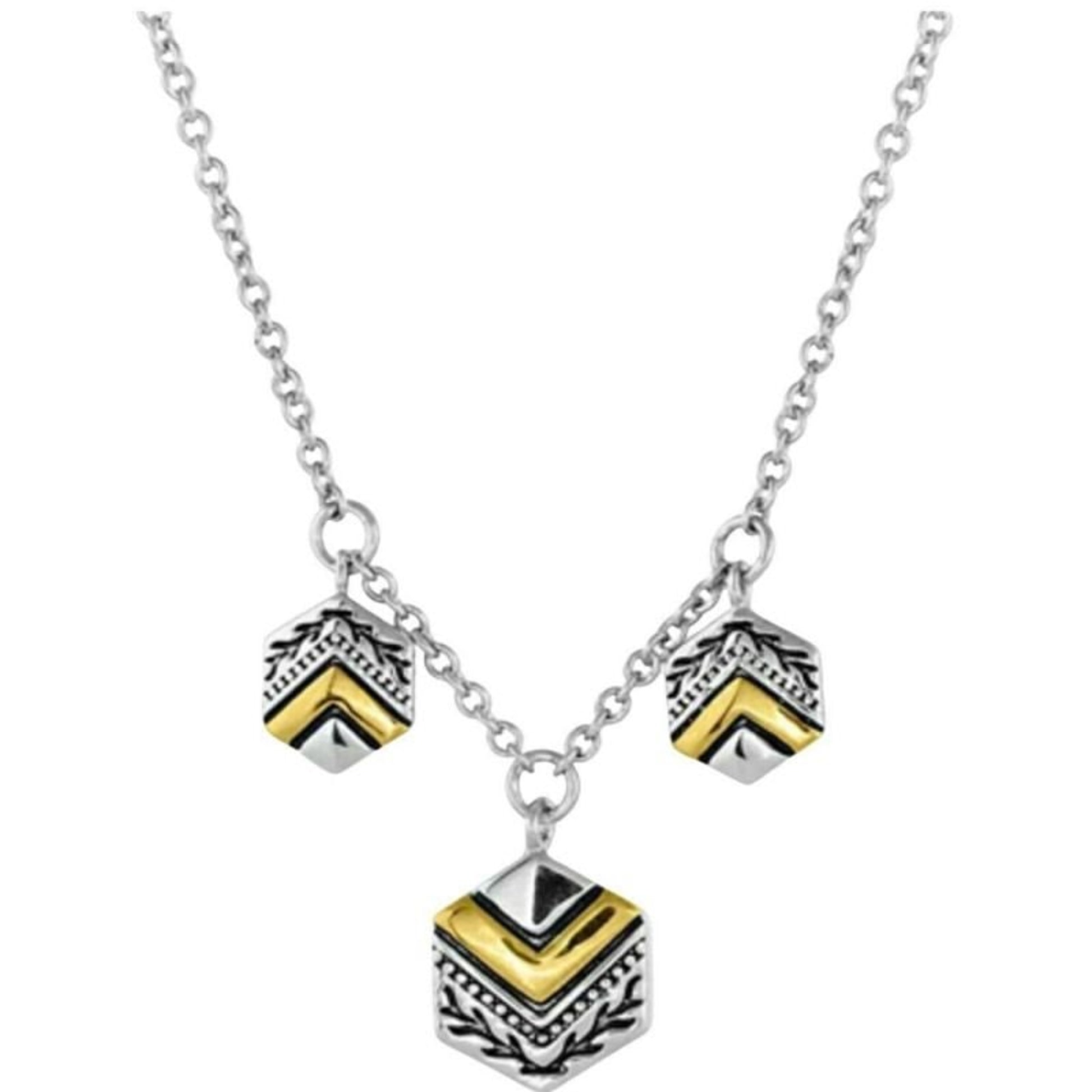 Montana Silversmiths Charmed Chevron Necklace