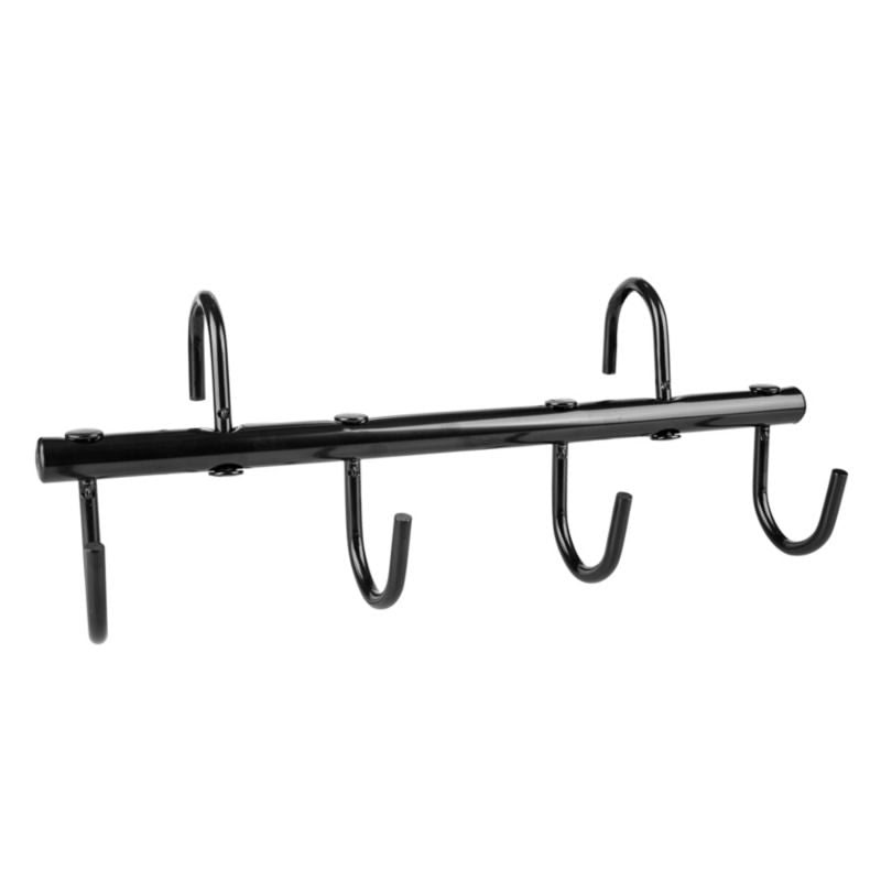 Gatsby Portable Tack Rack with 4 Hooks Black– StateLineTack