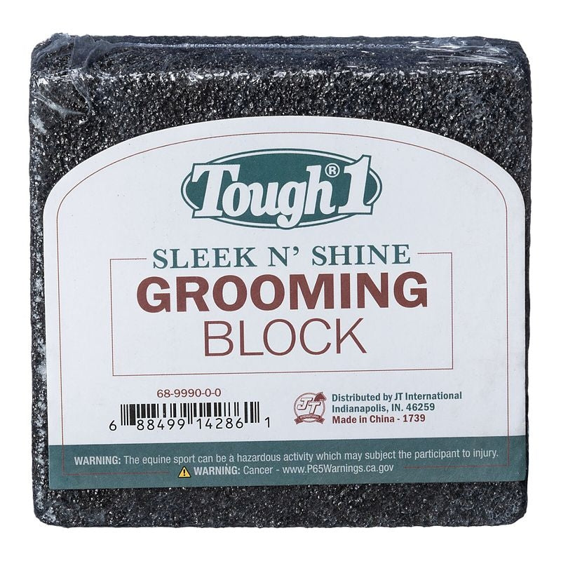 Tough1 Sleek N Shine Horse Grooming Block