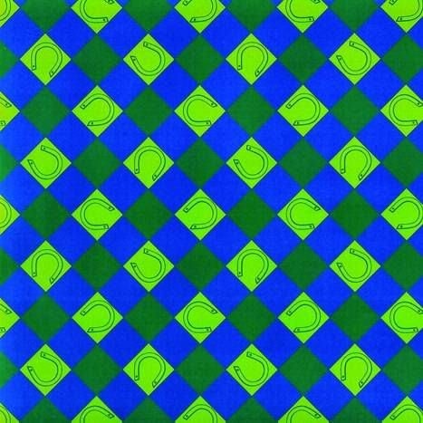 Lucky You Gift Wrap Blue
