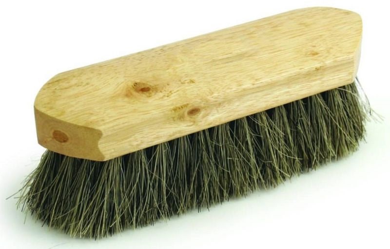 Pepper Grey Tampico Mix Body Grooming Brush 71/2in