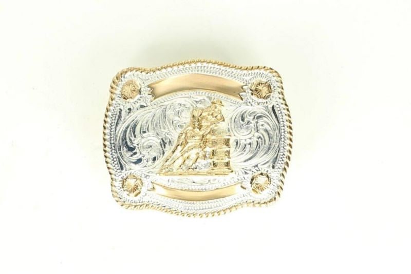 Crumine Kid Engravable Barrel Racer Buckle