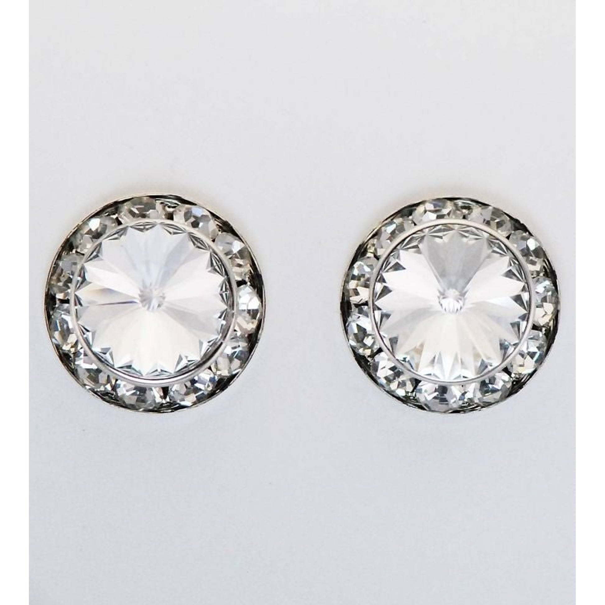 Western Edge Swarovski Rivolli Crystal Earrings