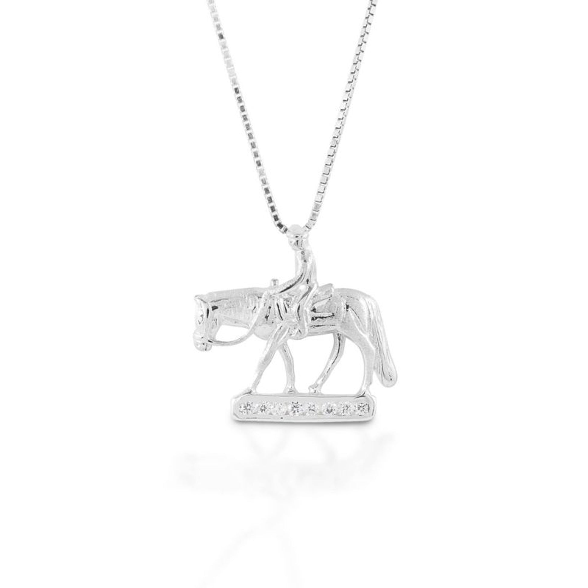 Kelly Herd Silver Western Pleasure Horse/Rider