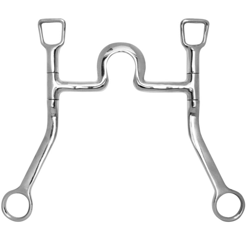 Stainless Steel Flat Shank Copper Inlay Port Bit 5