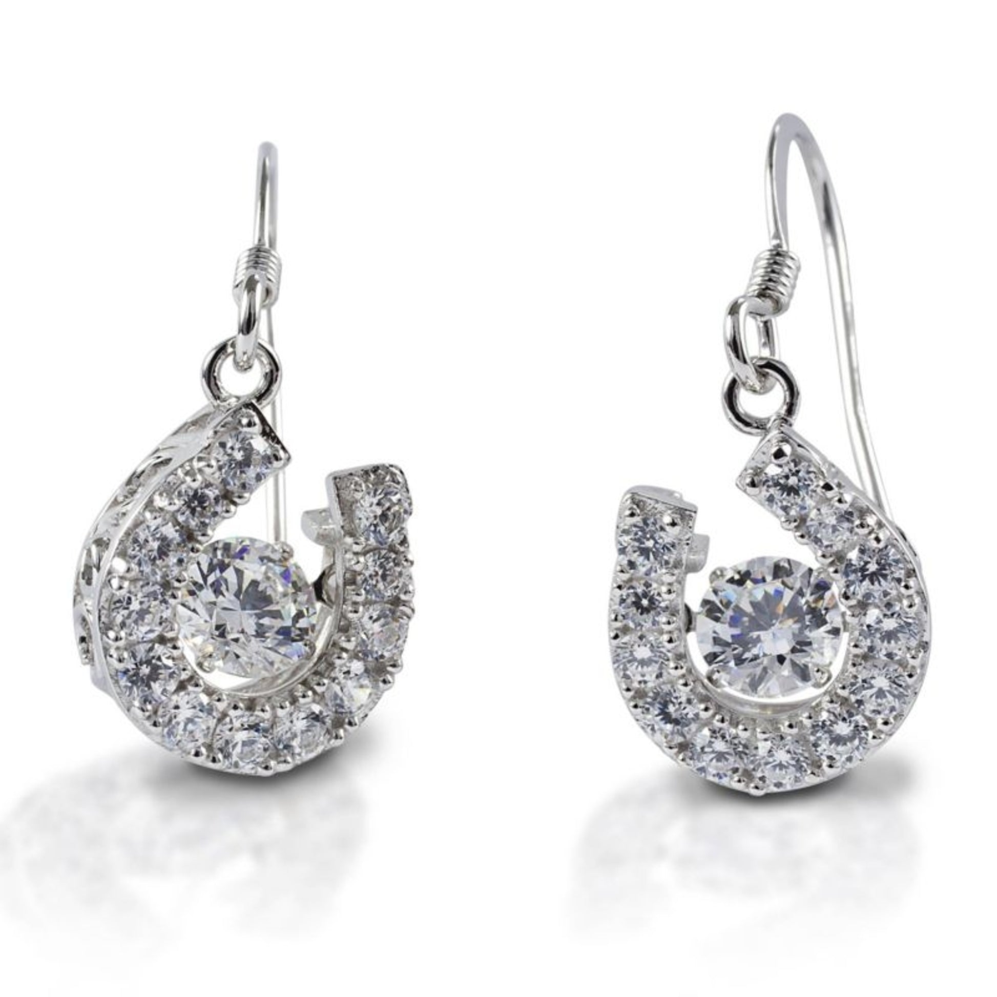 Kelly Herd Dancing Horse Shoe Earrings