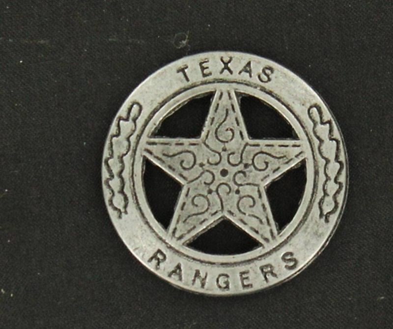 Texas Rangers Toy Badge Pin