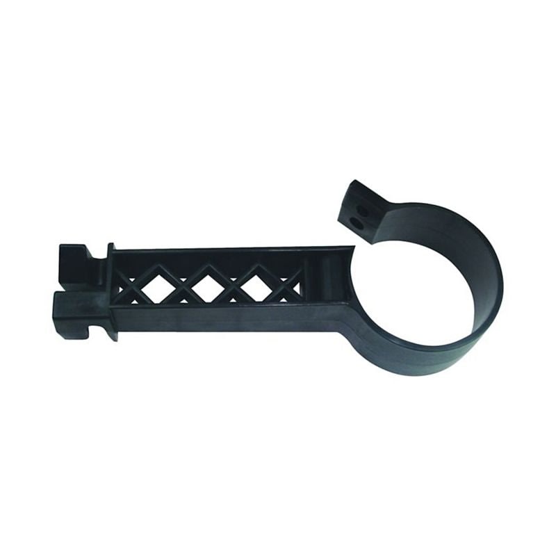 Field Guardian Pipe Clamp Insulator 12Pk Black