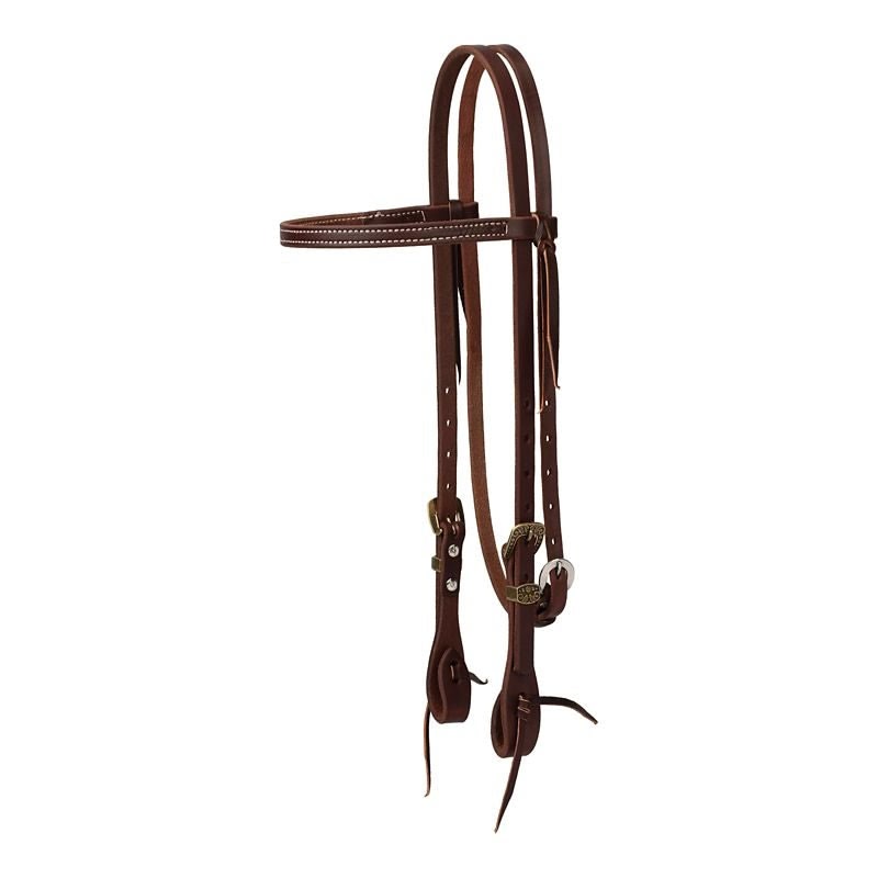 Weaver WorkingTack Vintage Heel BBand Headstall