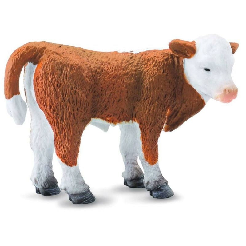 Breyer Corral Pals Hereford Calf 2.8inL x 2inH
