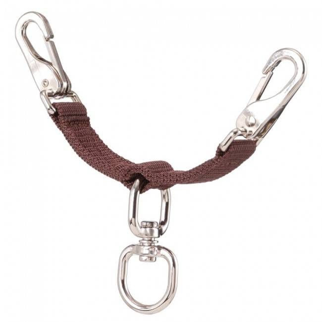 Tough1 Nylon Lunging Strap Brown