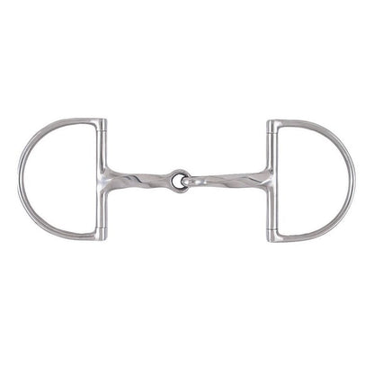 Korsteel Slow Twist Hunter D-Ring Snaffle