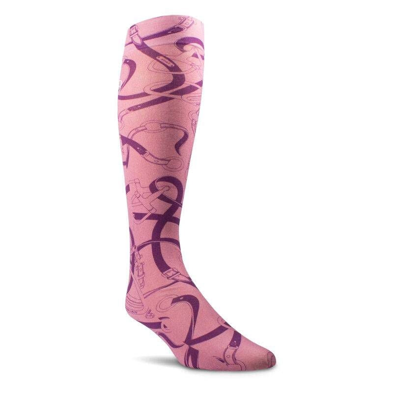 AriatTEK Ultrathin Boot Socks Bridle Ash Rose