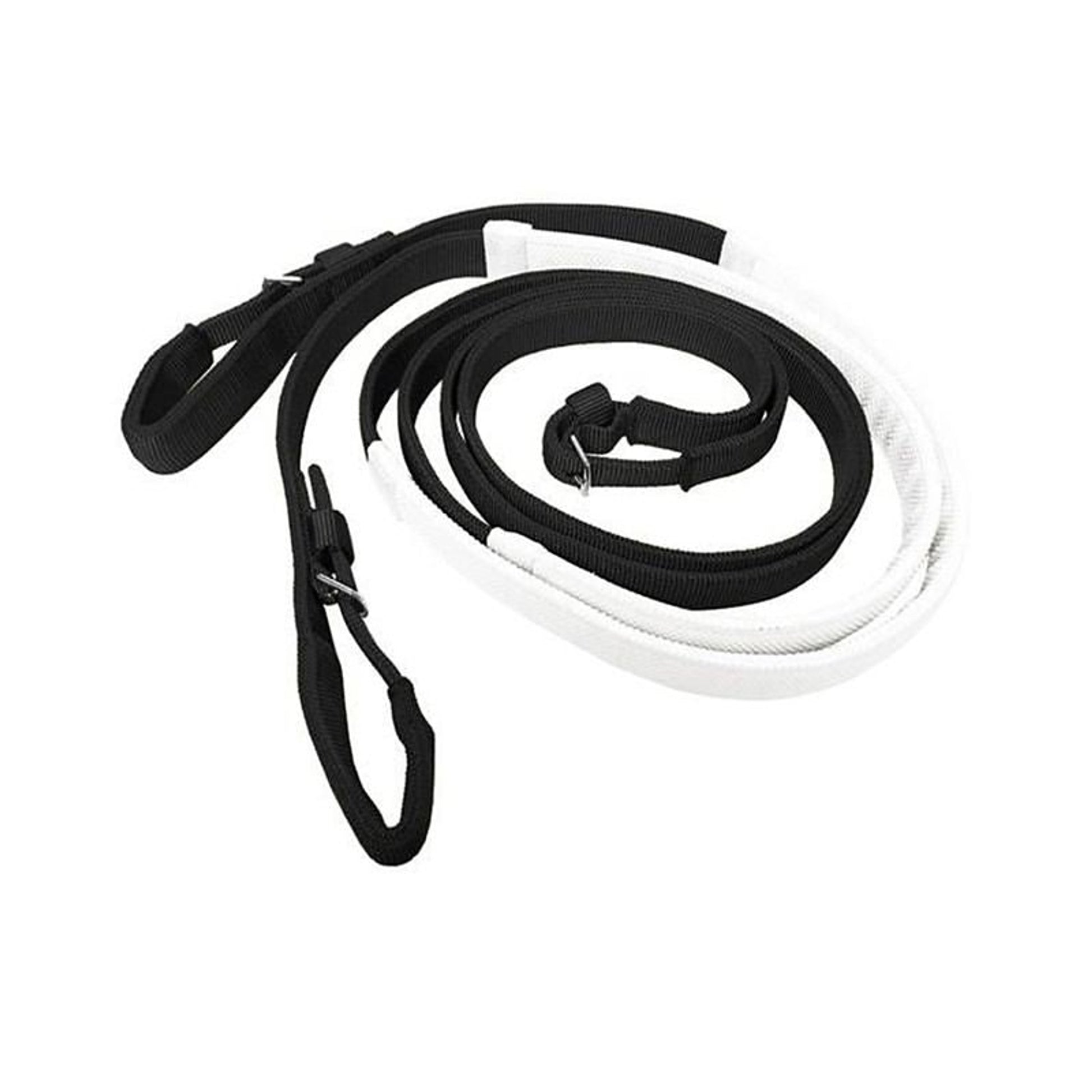 Jacks Ultra Buckle Race Reins Sold in Pairs Black
