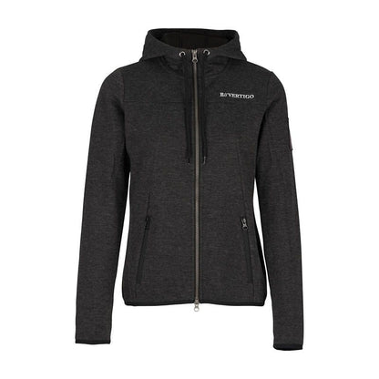 B Vertigo Ladies Terri Fleece Jacket 4 Dark Grey