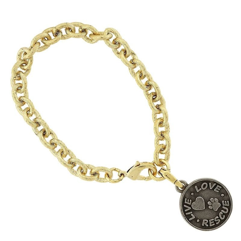 1928 Jewelry Live Love Bracelet