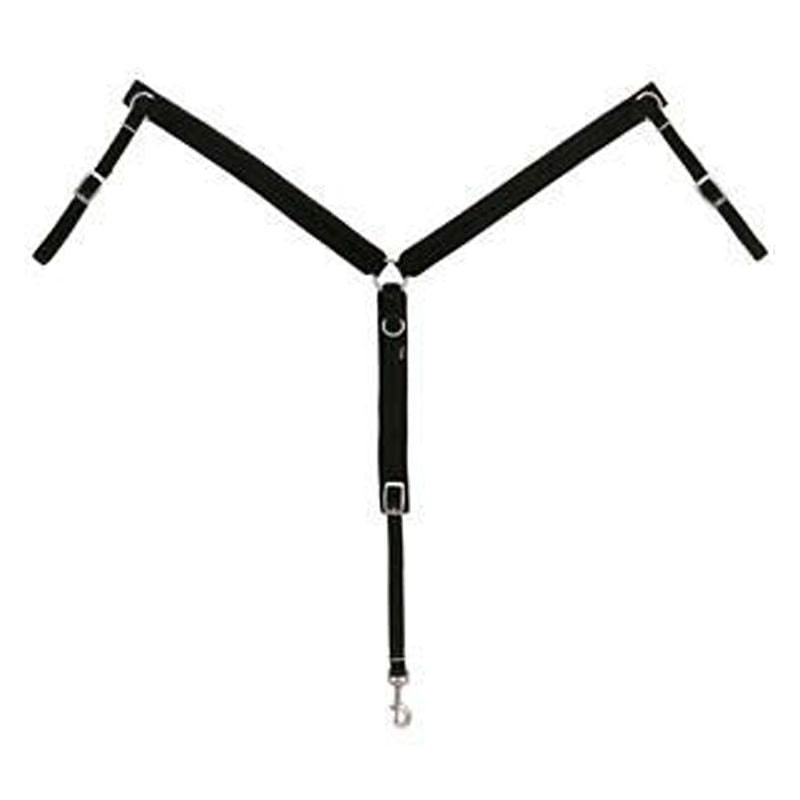 Felt Lined 1in Ring-In-Center Breast Collar Hrs