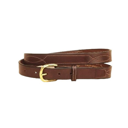 Tory 1In Belt With Stitched Pattern 28 Blk/Gry