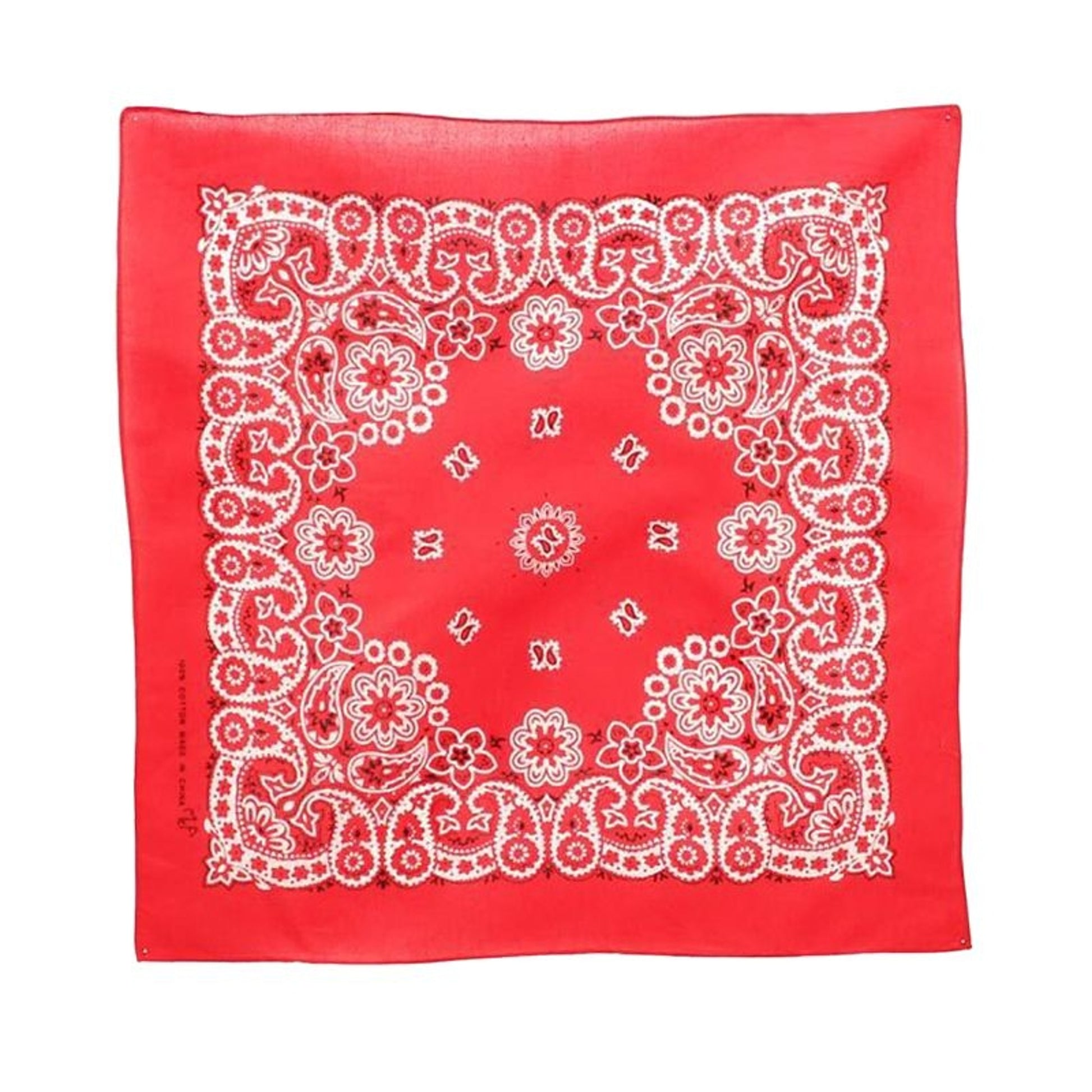M And F Western Bandana 27 x 27 Black