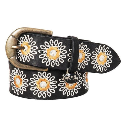 Maria Leather Belt X Large Black