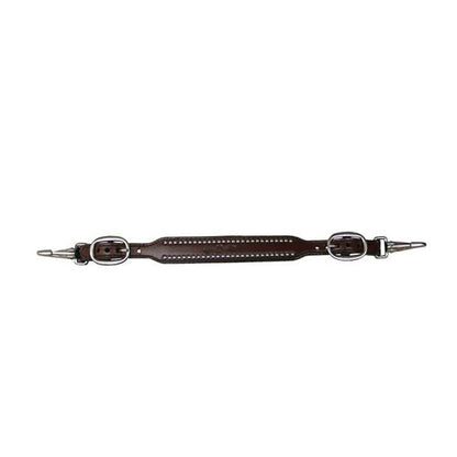 Circle Y Wither Strap With Silver Spots