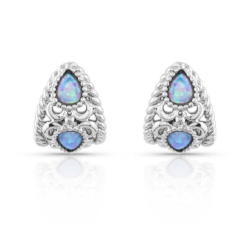 Montana Silversmiths Stacked Filigree Earrings