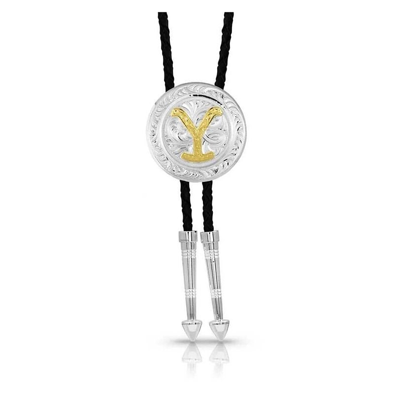 Montana Silversmiths Dutton Y Yellowstone Bolo Tie