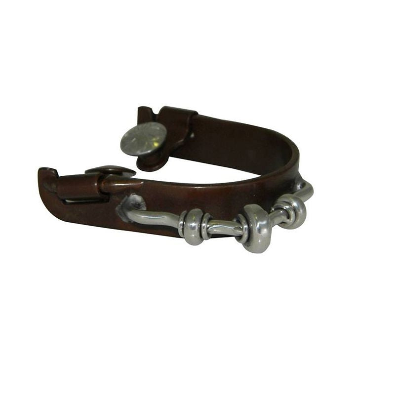 Metalab Smooth Rowel Bumper Spur Brn