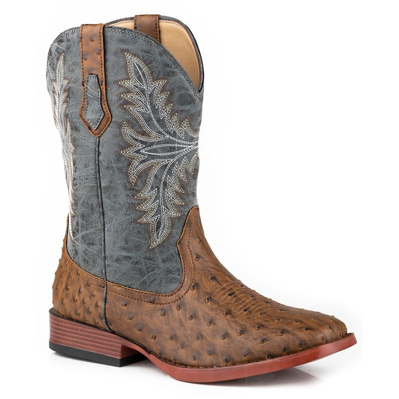 Roper Mens Henry Square Toe Boots
