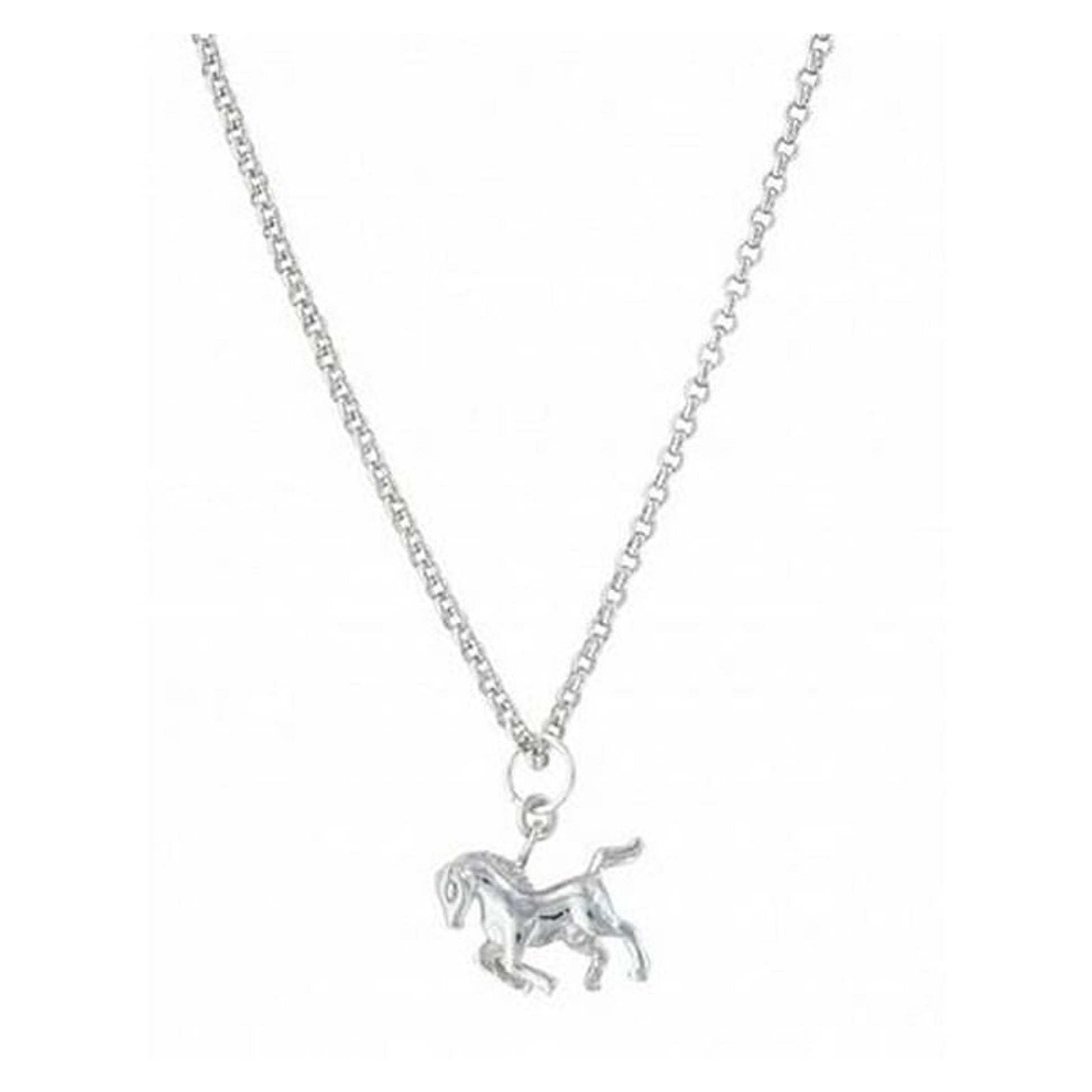 Montana Silversmiths Cowboy Way Horse Necklace