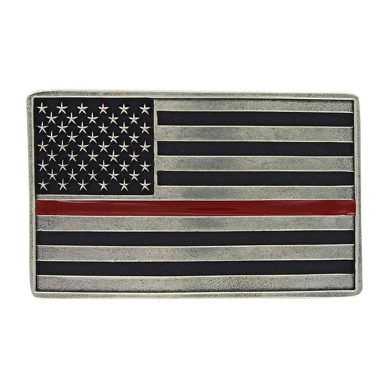 Montana Silversmiths Stand Behind Red Line Buckle