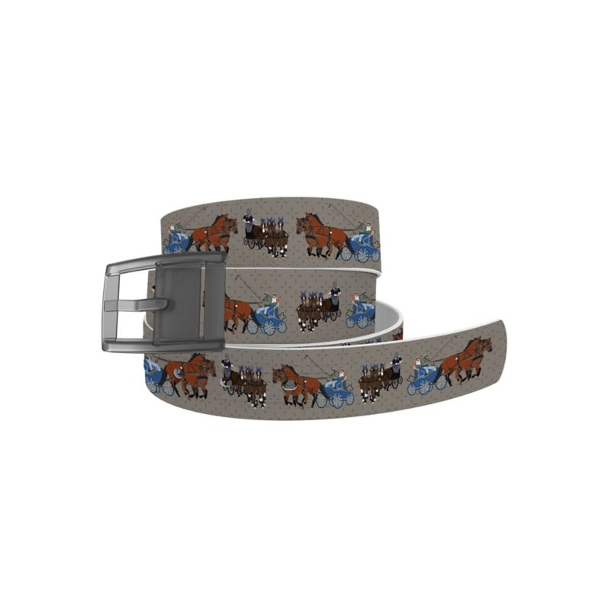 C4 Driving Belt with Grey Buckle Combo