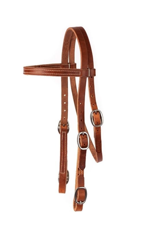 Perri's Brow Band Buckle End Headstall