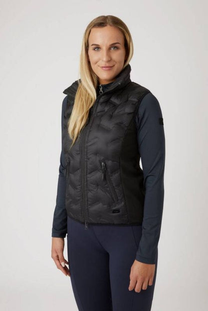 Horze Ladies Shelly Light Padded Vest 8 Marlin Blu