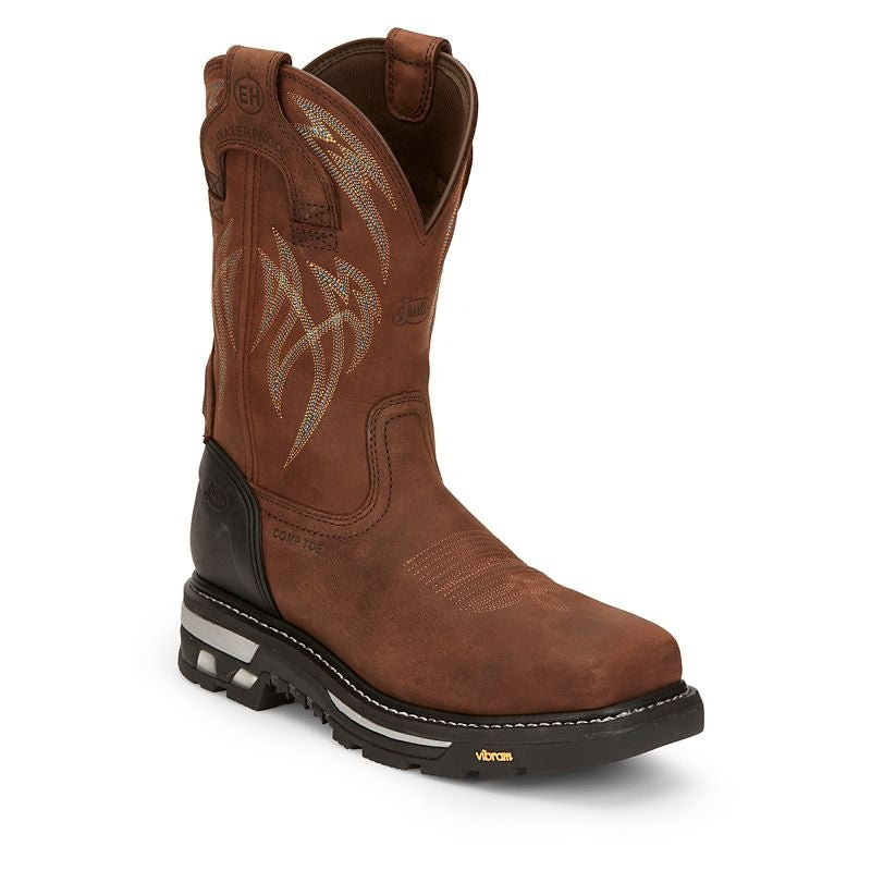 Justin Mens Frontline HiViz Boots