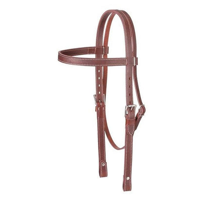 King Series Leather Draft Brwband Headstall