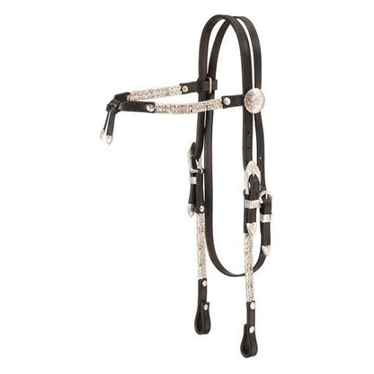 Royal King Ferruled Futurity Brow Show Headstall