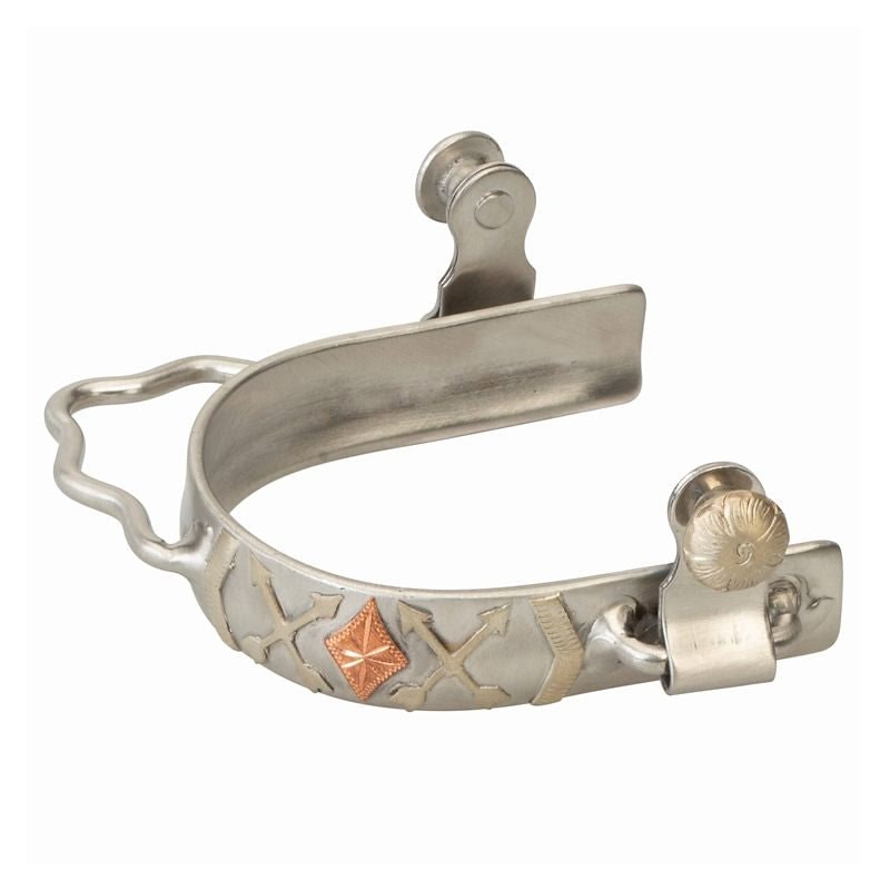 Weaver Ladies AP Arrow Crossing Bumper Spurs 3/4in