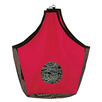 Mustang Poly Hay Feed Bag Mesh Gusset