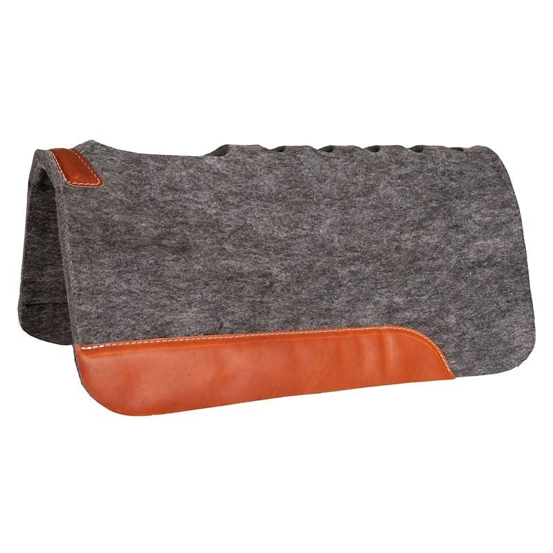 Mustang Wool Pad Vent Holes Top Grain Wear Leather