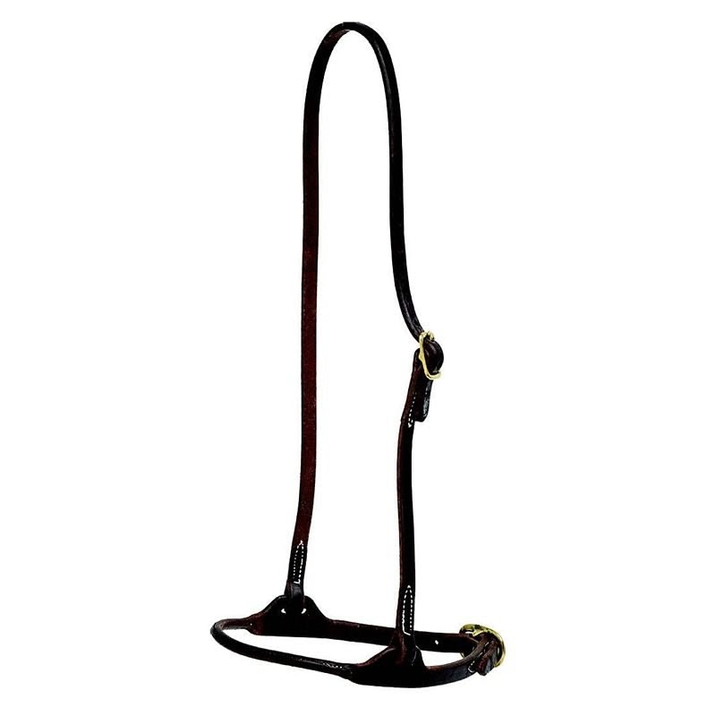 Mustang Oiled Harness Leather Flat Nose Caveson