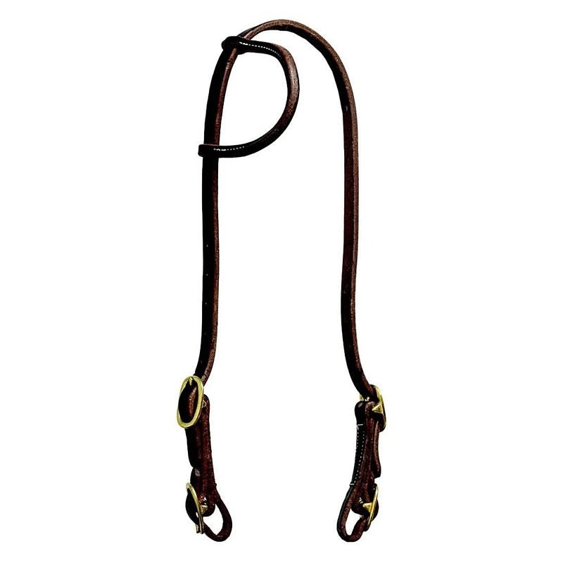 Mustang Oil Harness Leather Slip Ear Four Buckles