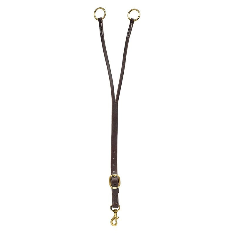 Mustang Oiled Harness Leather Training Fork