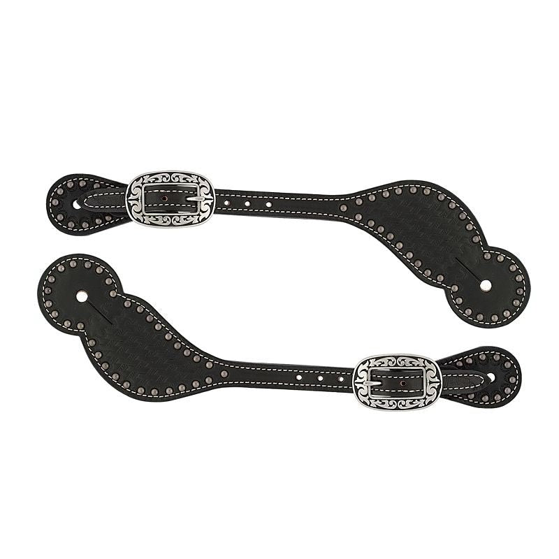 Weaver Basket Bridle Leather Spur Straps