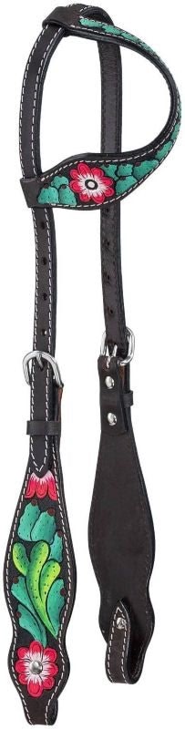 Royal King Pink Cactus Pony Single Ear Headstall