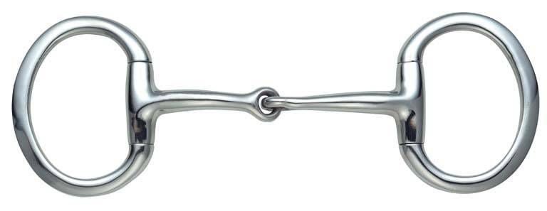 Shires Standard Curved Mouth Eggbutt Bit