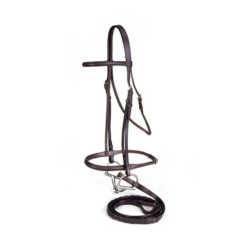 EquiRoyal Raised English Bridle